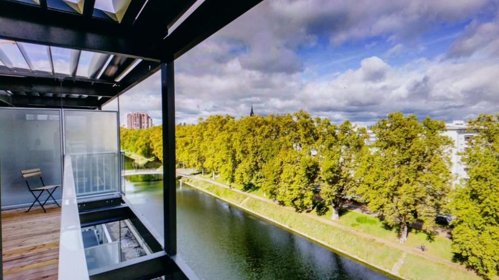 Studio Avec Terrace Docks Estrasburgo Exterior foto